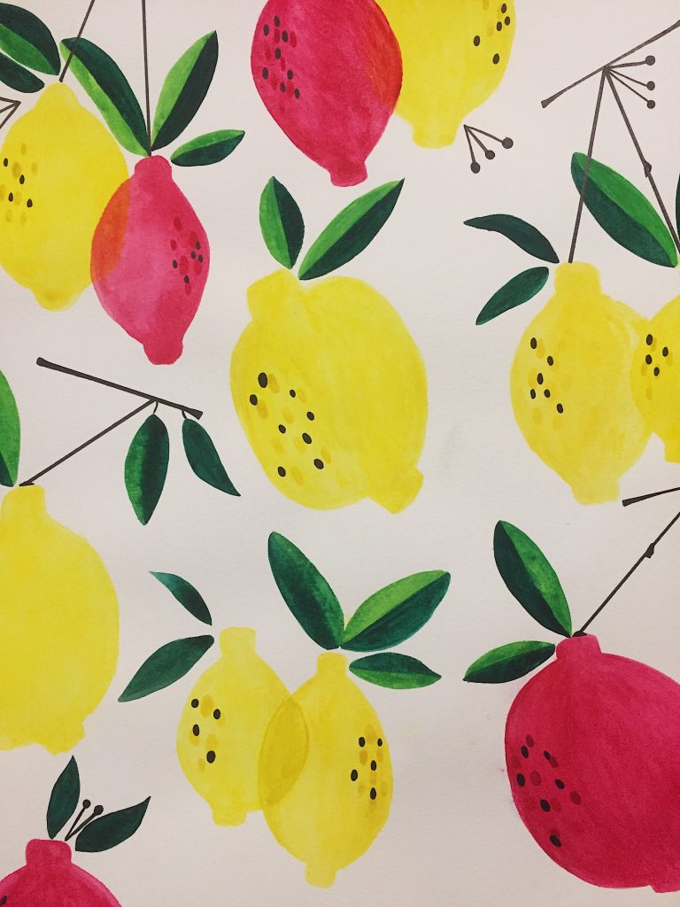 Pink and Yellow Lemons